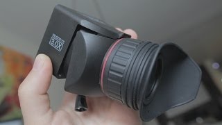 60 LCD Viewfinder with diopter amp flip up Review [upl. by Haduhey]