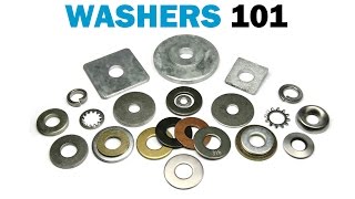 All About Washers  Types amp Materials USS vs SAE  Fasteners 101 [upl. by Nirak]