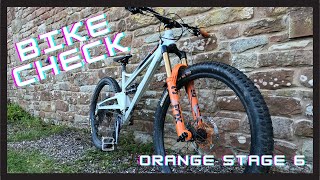 My NEW 2021 Orange Stage 6  Bike Check [upl. by Donaugh]