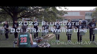 2023 Bluecoats DCI Finals Warm Ups [upl. by Ened535]