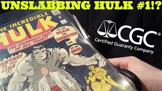 I CRACK OPEN MY CGCD INCREDIBLE HULK 1 HIGH GRADE MARVEL KEY ISSUE PICK UP [upl. by Xino]