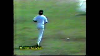 Aqib Javed Hatrick in Sharjah 1991 Final All Dismissals with replays in full [upl. by Cyb]