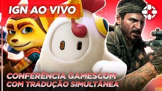 GAMESCOM 2020  CONFERÊNCIA DUBLADA EM PORTUGUÊS  IGN AO VIVO [upl. by Monetta581]