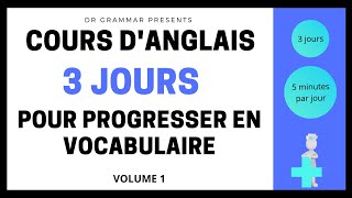 VOCABULAIRE ANGLAIS  compilation 3 verbes incontournables en anglais cours et exercices inclus [upl. by Nannette]