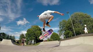 Oscar Thomsen  Smålandsstenar Skatepark [upl. by Sibie]