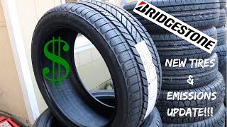 Bridgestone Alenza AS Ultra Tires and Emissions Update [upl. by Arva]