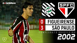 Figueirense 0x3 São Paulo  2002  KAKÁ LUÍS FABIANO E VITÓRIA CONTRA O TIME DE MURICY [upl. by Sion]