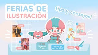 Ferias de Ilustración Todo lo que necesitas saber  Tips y Consejos ☾ [upl. by Maurreen745]