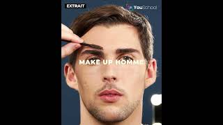 Extrait formation Maquillage pro  Maquillage homme [upl. by Farly]