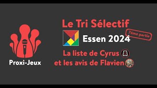 Tri sélectif  les jeux dEssen 2024 quon veut essayer Partie 7 [upl. by Gauthier]