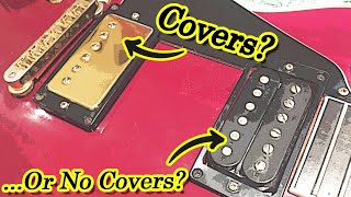 Humbucker Covers Revisited How Much Difference Do They Make To Tone Crazyparts Area59s [upl. by Fem852]