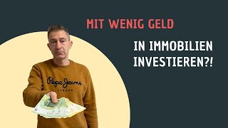 In Immobilien investieren mit wenig Geld Immobilien vermieten [upl. by Ecnarual]