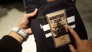 Momotaro 0305 Sp 18Oz โมโม ทาโร่ผ้า ดิบ แข็งสัสr Review Denim รีวิวยีนส์หยุ่น [upl. by Karol]