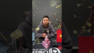 Congrats to Luckyman at the USOP  High Roller Charity Event WonPoker [upl. by Cleve]