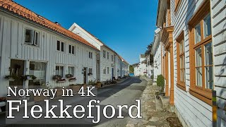 【4K】 Flekkefjord A walk around one of the most amazing towns in Southern Norway [upl. by Slaby]