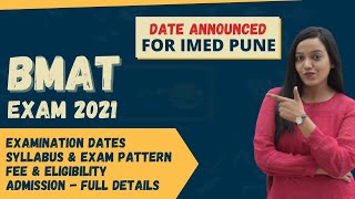 BMAT EXAM Syllabus  Examination Dates Admission Full Details Fee amp Eligibility [upl. by Igal870]