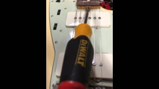 Fix High Action By Truss Rod Adjustment Using Neck Relief Gage [upl. by Semela]