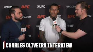 Charles Oliveira looks ahead to UFC 300 fight vs Arman Tsarukyan  ESPN MMA [upl. by Aicela]