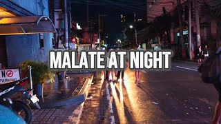 4K Night Walk Around Malate  Manila Philippines September 2023 Malate [upl. by Clovis]