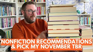 Nonfiction Recommendations amp Pick My TBR  November 2023 [upl. by Teirtza]