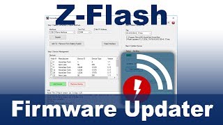 Z Flash ZWave OTA Firmware Updater [upl. by Hallock743]