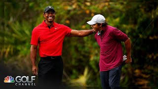 Extended Highlights Tiger and Charlie Woods PNC Championship Round 2  Golf Channel [upl. by Bat663]