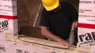 How to Install House Wrap amp Window Flashing [upl. by Airamalegna]