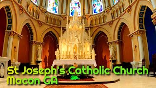 St Josephs Catholic Church Tour in Macon GA [upl. by Eshman]