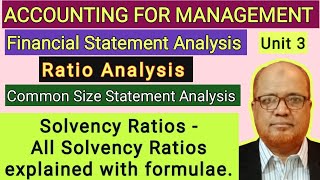 Accounting for Management I Ratio Analysis I Theory Explained U Part 5 I Hasham Ali Khan I [upl. by Atnas]