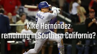 Dodgers free agency rumors Kiké Hernández update [upl. by Analihp891]