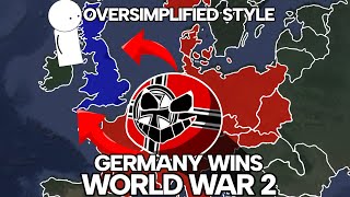 The New Order  Oversimplified Style  Alternate WW2 [upl. by Cosme771]