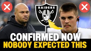 JUST RELEASED NO ONE EXPECTED THIS LAS VEGAS RAIDERS NEWS TODAY [upl. by Terti]