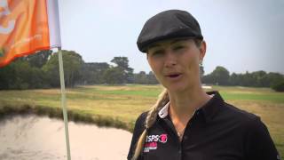 FootGolf demo at the Womens Australian Open Golf [upl. by Nauwtna238]