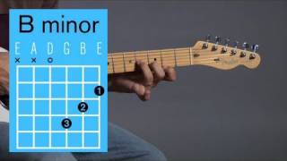 B Minor Scale amp Chords All Scales amp Chords Tutorial 16 [upl. by Marceau]