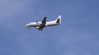 Saab 340AF Airest landing on EPRZ RzeszówJasionka [upl. by Neom]