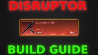 GET OVER HERE  Disruptor SNS Spear Build Guide [upl. by Akehsyt850]