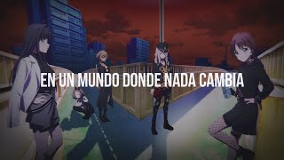 GIRLS BAND CRY Opening Full quotWrong Worldquot by Togenashi Togeari  Sub Español「AMV」 [upl. by Virgy]