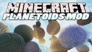 Minecraft Mods  PLANETOIDS MOD SPHERICAL BIOMES  Mod Showcase [upl. by O'Dell]