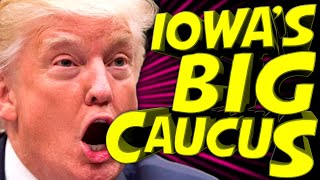 Trump DEVOURS Iowas BIG CAUCUS [upl. by Eelyak]