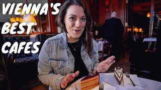 5 DELICIOUS Vienna Cafes  VIENNA AUSTRIA FOOD TOUR 🇦🇹 [upl. by Chalmers]