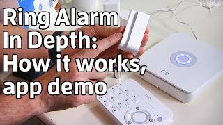 Ring Alarm in depth How it works and using the app [upl. by Ainevul]