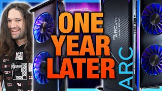 ONE YEAR LATER Intel Arc GPU Drivers Bugs amp Huge Improvements [upl. by Kary357]