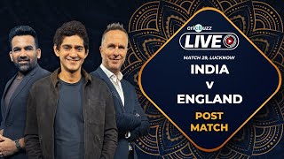 Cricbuzz Live World Cup  Shami Bumrah help India outclass England [upl. by Templer]