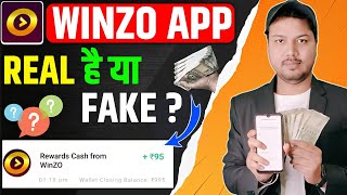 Winzo App Real Or Fake  Winzo App Reality  Winzo App Se Kya Sach Mein Paise Milte Hain [upl. by Philo453]