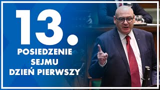 13 posiedzenie Sejmu  dzień pierwszy 12 czerwca 2024 r [upl. by Gerrilee]