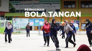 Permainan Bola Tangan  Pendidikan Jasmani Olahraga dan Kesehatan [upl. by Moody949]