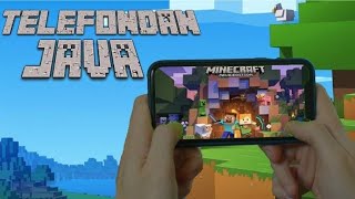 TELEFONDAN JAVA MİNECRAFT  JAVA VERSİYON OYNAMAK  😱 [upl. by Itsrejk55]