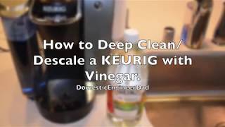 How to Clean amp Descale a Keurig with Vinegar [upl. by Nitsid915]