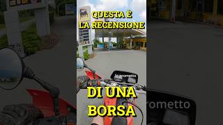 HO RECENSITO UNA BORSA moto [upl. by Rasia711]