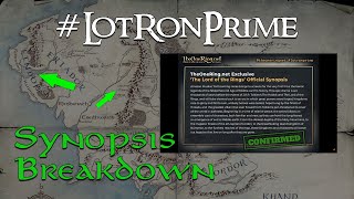 Amazons Lord of the Rings Synopsis Breakdown  LOTRonPrime Livestream [upl. by Malia]